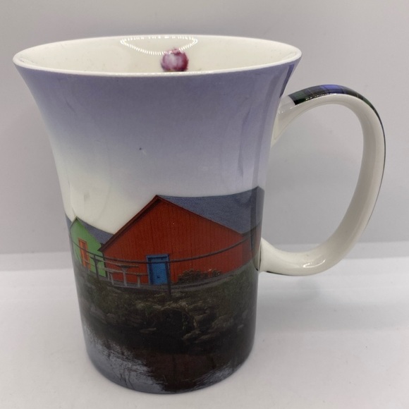 McIntosh Glengarry Fine Bone China Mug Cup Farm Barns Country - Picture 1 of 11